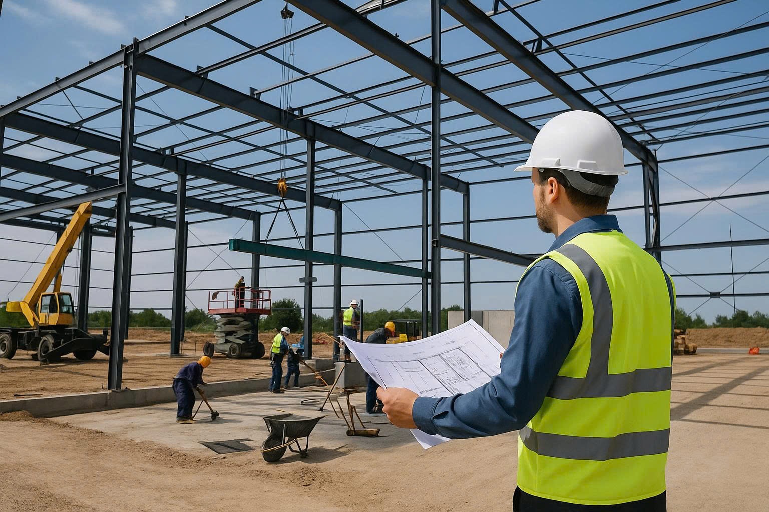 Nhà thầu cơ khí – kết cấu thép